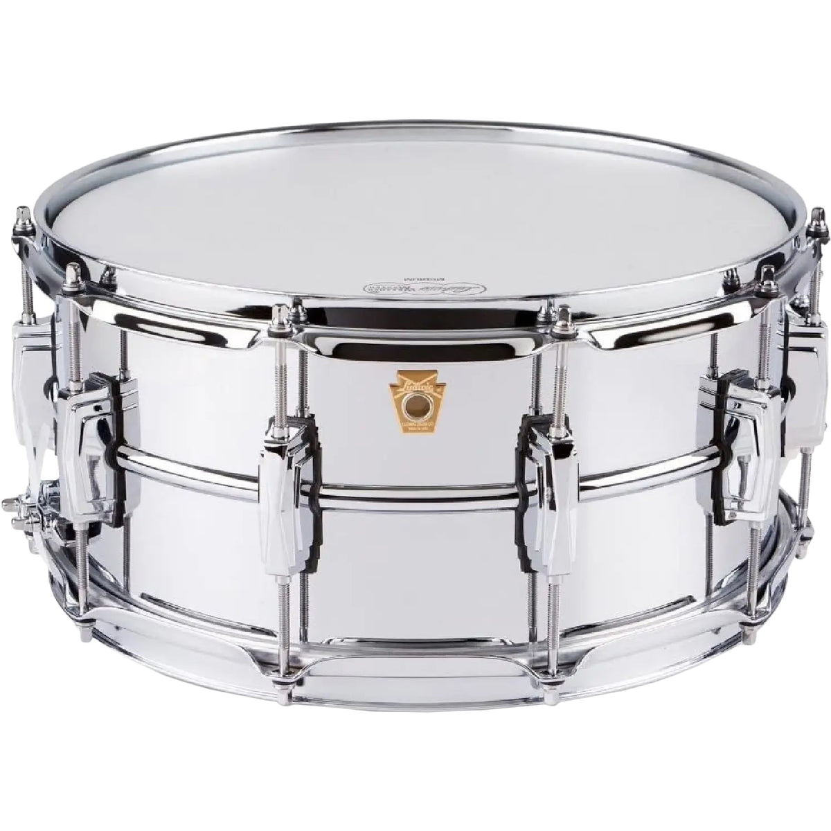 Ludwig LM402 Supraphonic 6.5x14 Metal Snare Drum - B Stock -