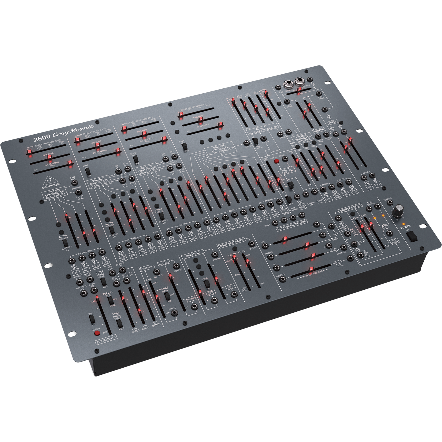 Behringer 2600 Gray Meanie Limited-Edition Analog Semi-modular Synthesizer
