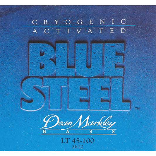 Dean Markley Blue Steel Electric Bass Strings, 45-100, 2672, Light