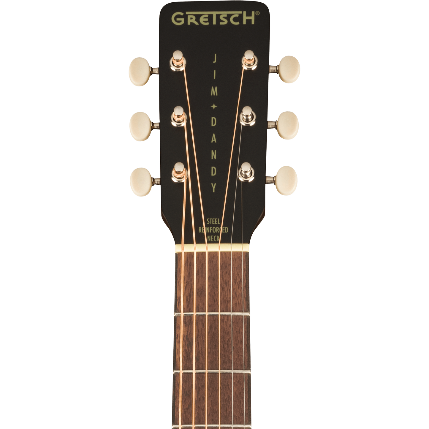 Gretsch Deltoluxe Concert Acoustic Electric Guitar - Black Top