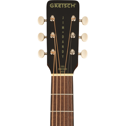 Gretsch Jim Dandy Deltoluxe Dreadnought Acoustic-electric Guitar - Black