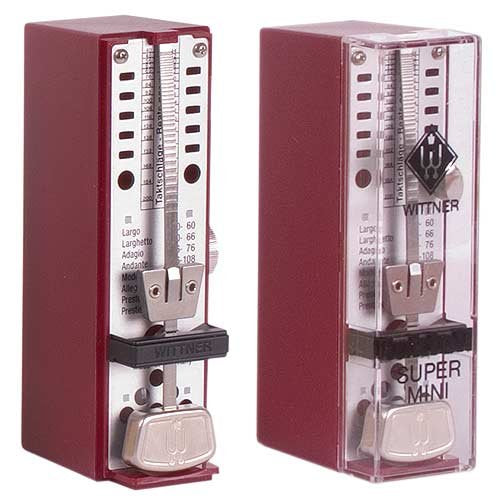 Wittner 2884 Taktell Super-Mini Metronome in Ruby