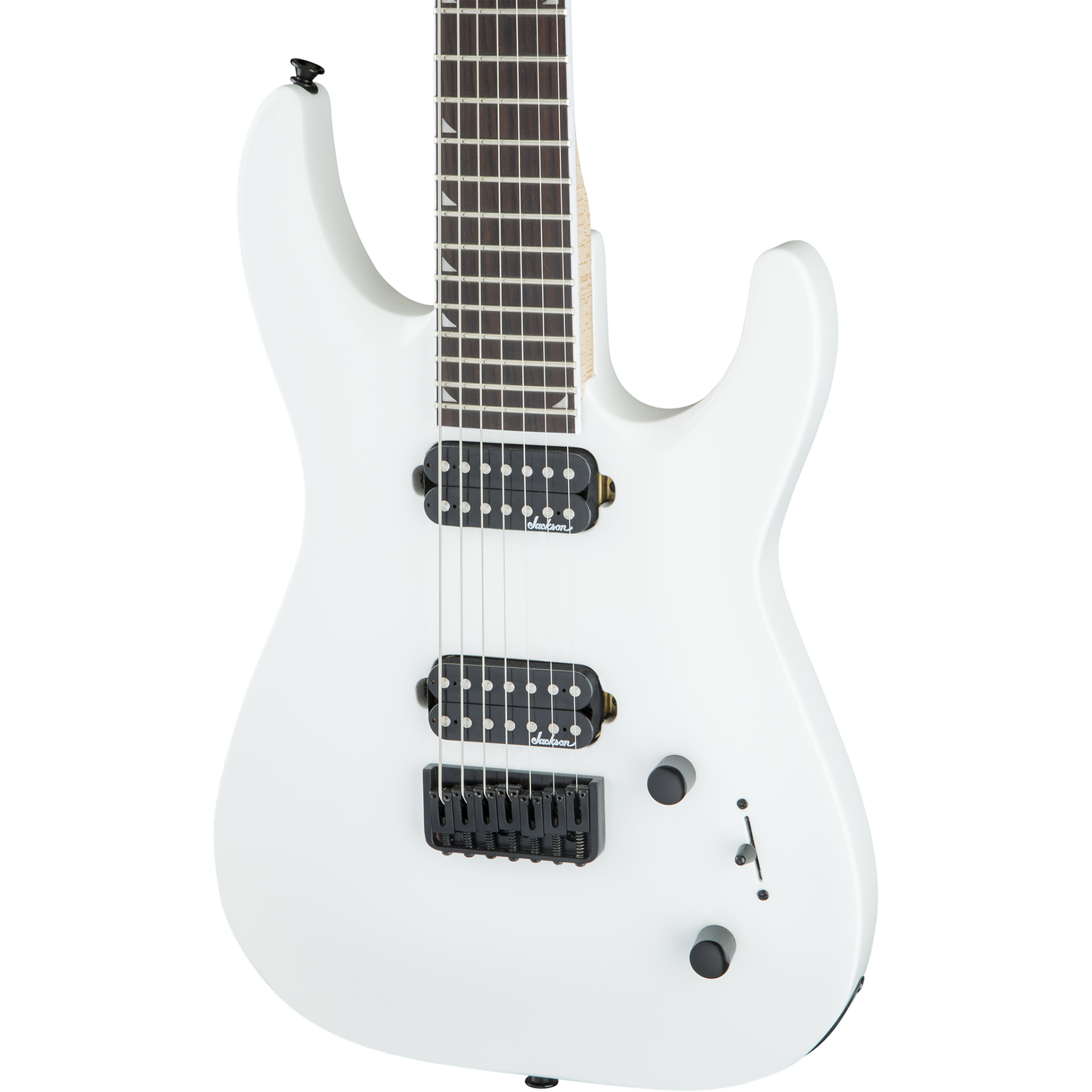Jackson JS32-7 Arch Top 7 String Electric Guitar in Snow White Jackson JS32-7 Arch Top 7 String Electric Guitar in Snow White