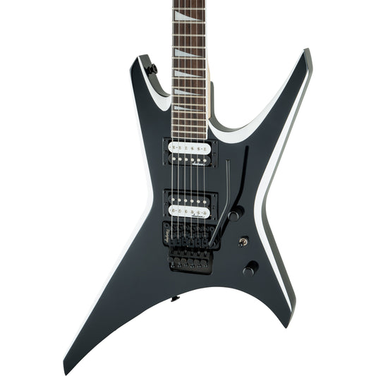 Jackson JS Series Warrior JS32 - Amaranth Fingerboard, Black with White Bevels