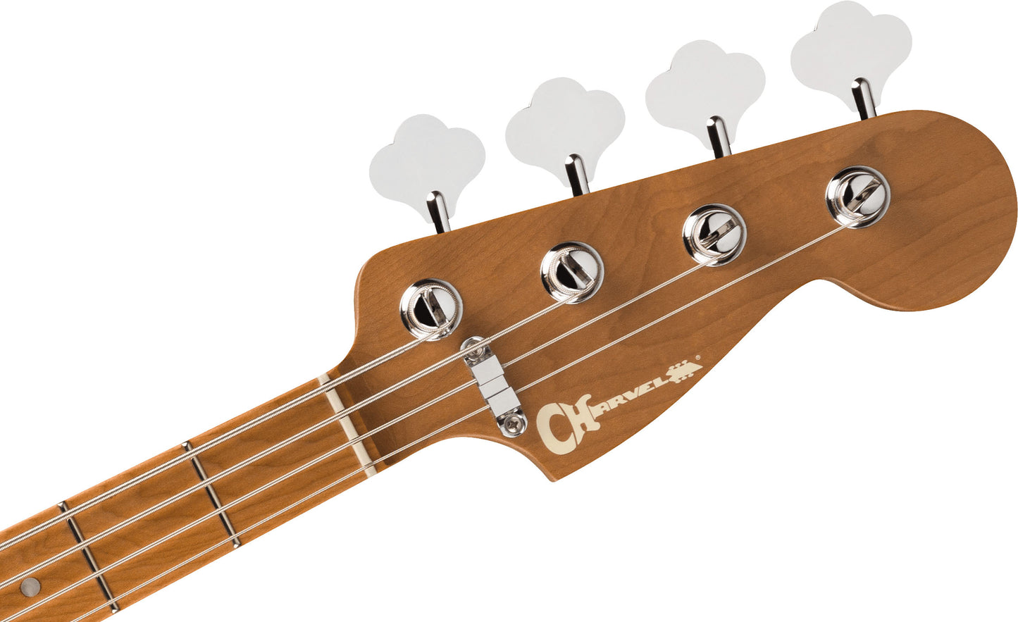 Charvel Pro-Mod San Dimas Bass PJ IV Caramelized Maple Satin Black