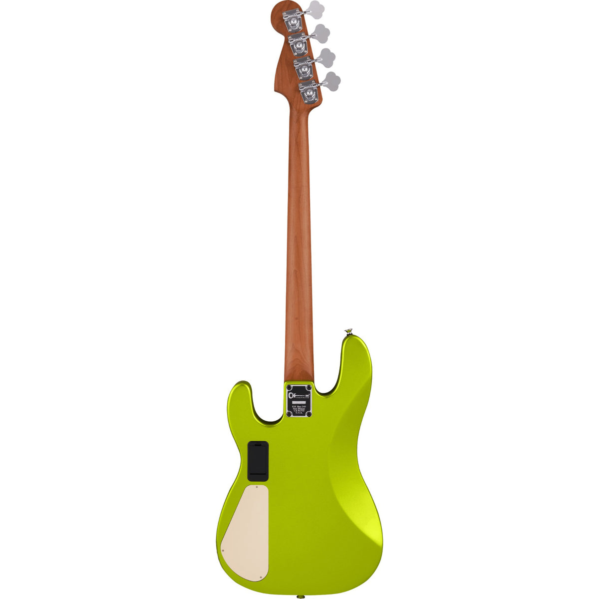 Charvel Pro Mod San Dimas PJ Bass in Lime Green Metallic