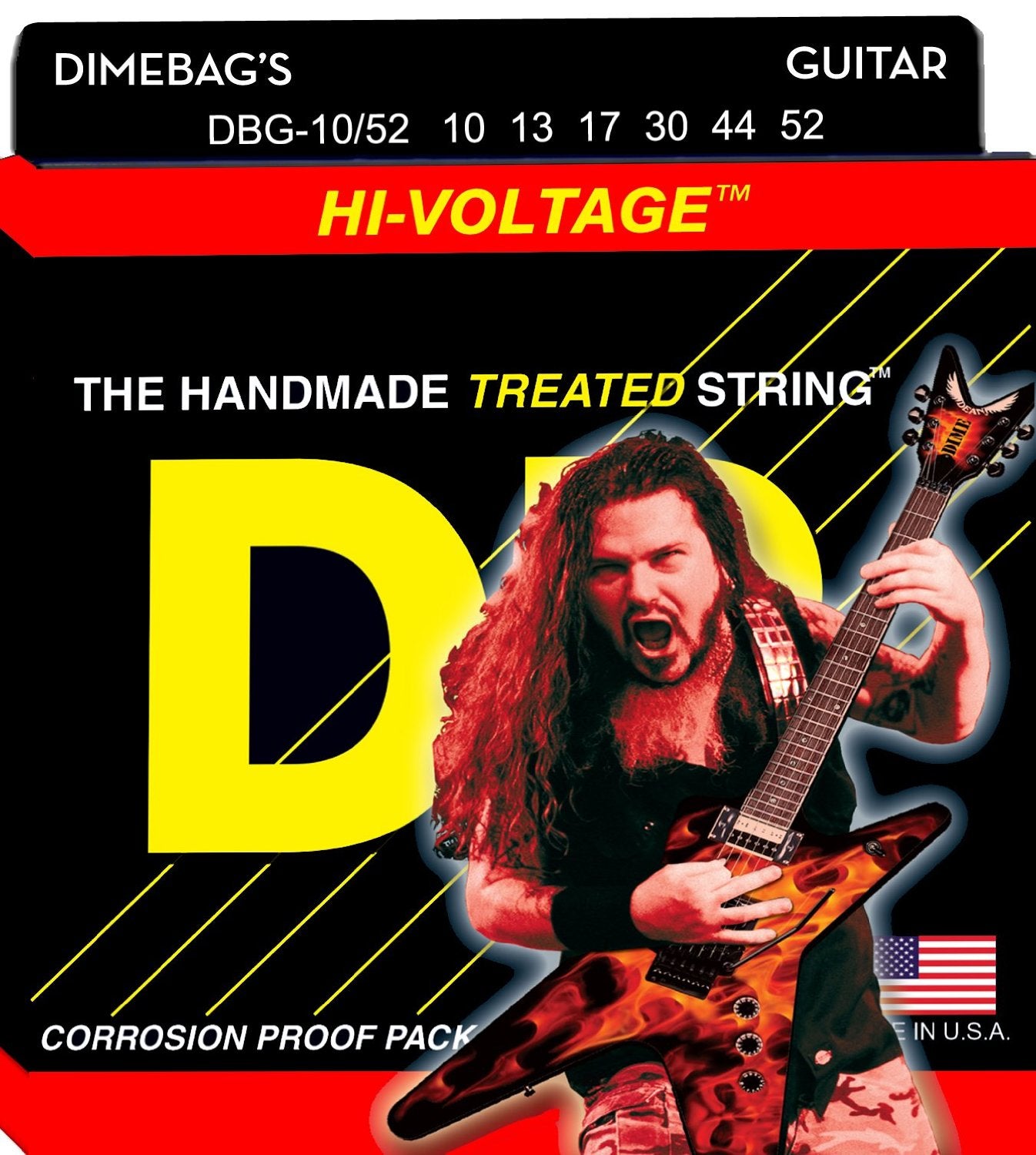 Dr Strings dbg-10-52 Dimebag Darrell’s Electric Guitar Strings DBG10