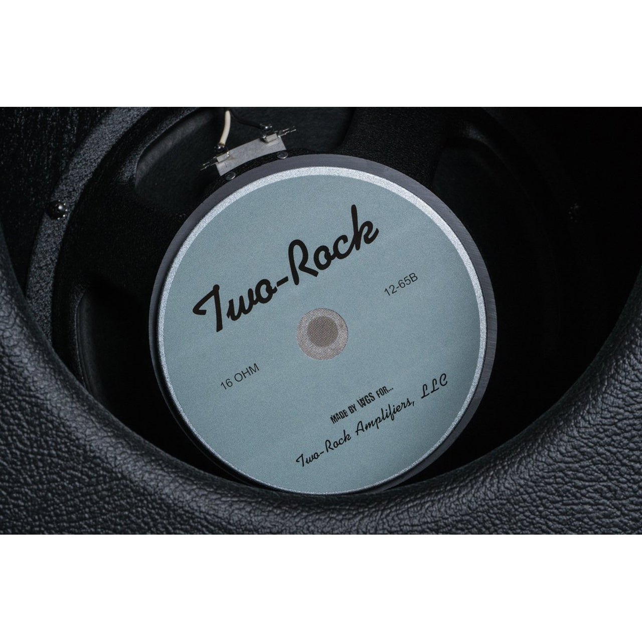 Two Rock 2x12 Cabinet Vertical Black Bronco w/ Black Sparkle Matrix Grille