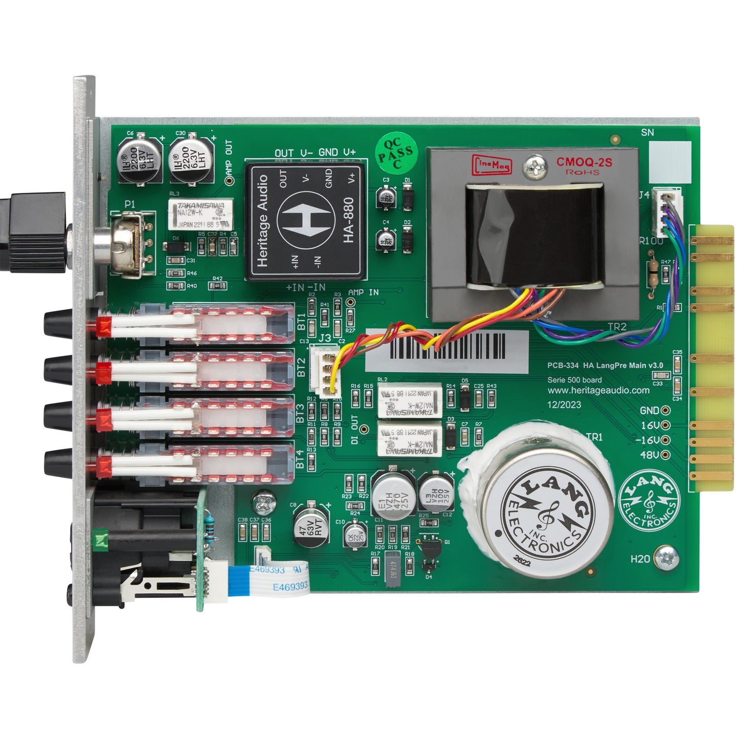 Heritage Audio LANG 312L - 500 Series Mic Pre