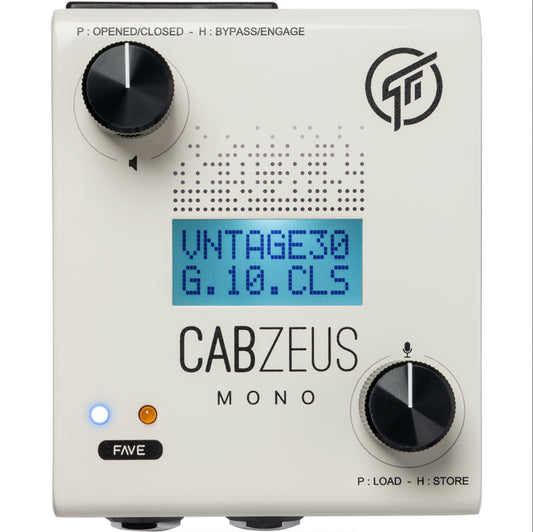 GFI Systems Cabzeus MONO Speaker Simulator & DI Box