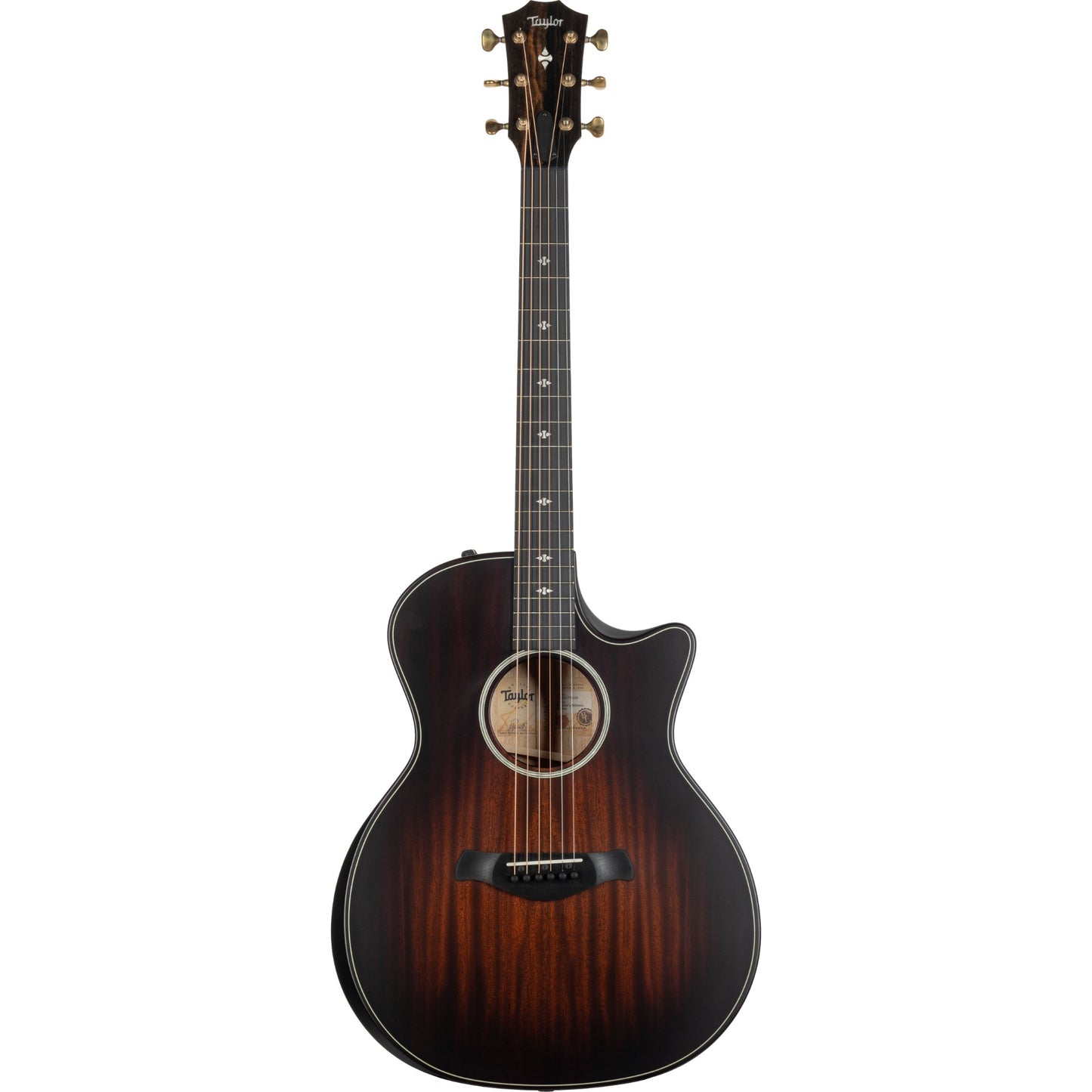 Taylor 324ce Builder’s Edition Acoustic Electric Guitar, Shaded Edgeburst
