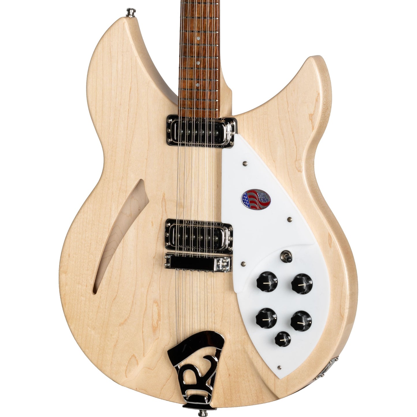 Rickenbacker 330 12 String Hollowbody Electric Guitar - Maple Glo Natural