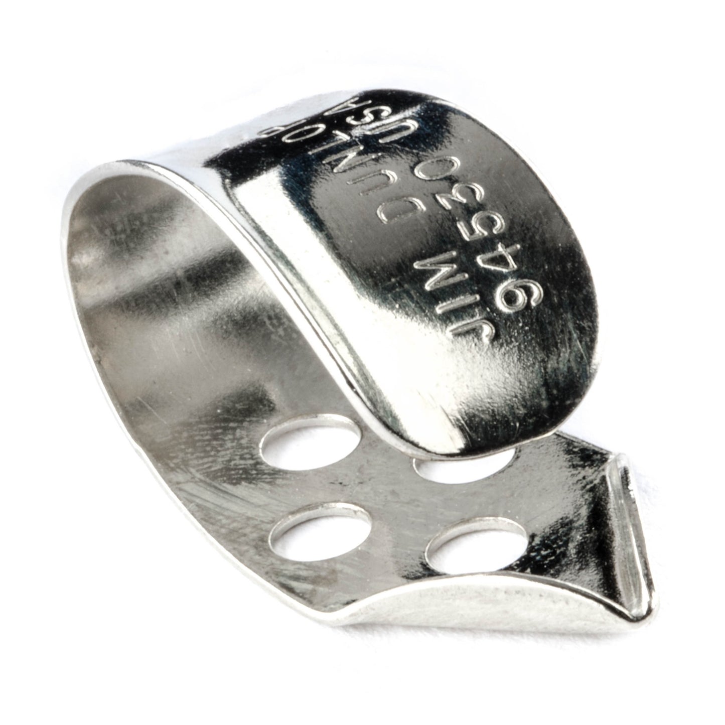 Dunlop 33P.018 Nickel Silver Finger & Thumbpicks, .018", 5/Player's Pack