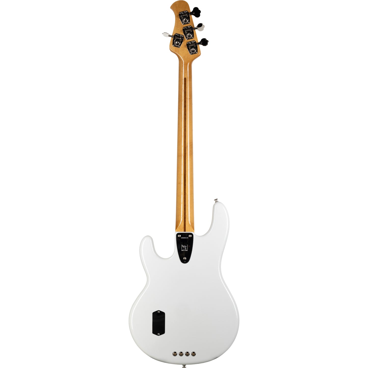 Ernie Ball Music Man Retro 70’s Stingray Electric Bass Guitar - White