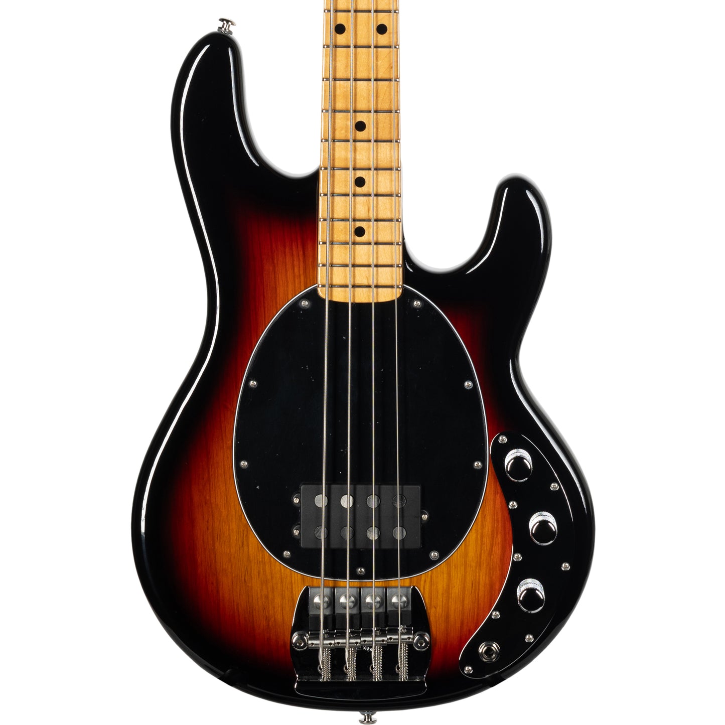 Ernie Ball Music Man Retro 70’s Stingray Electric Bass Guitar - Vintage Sunburst