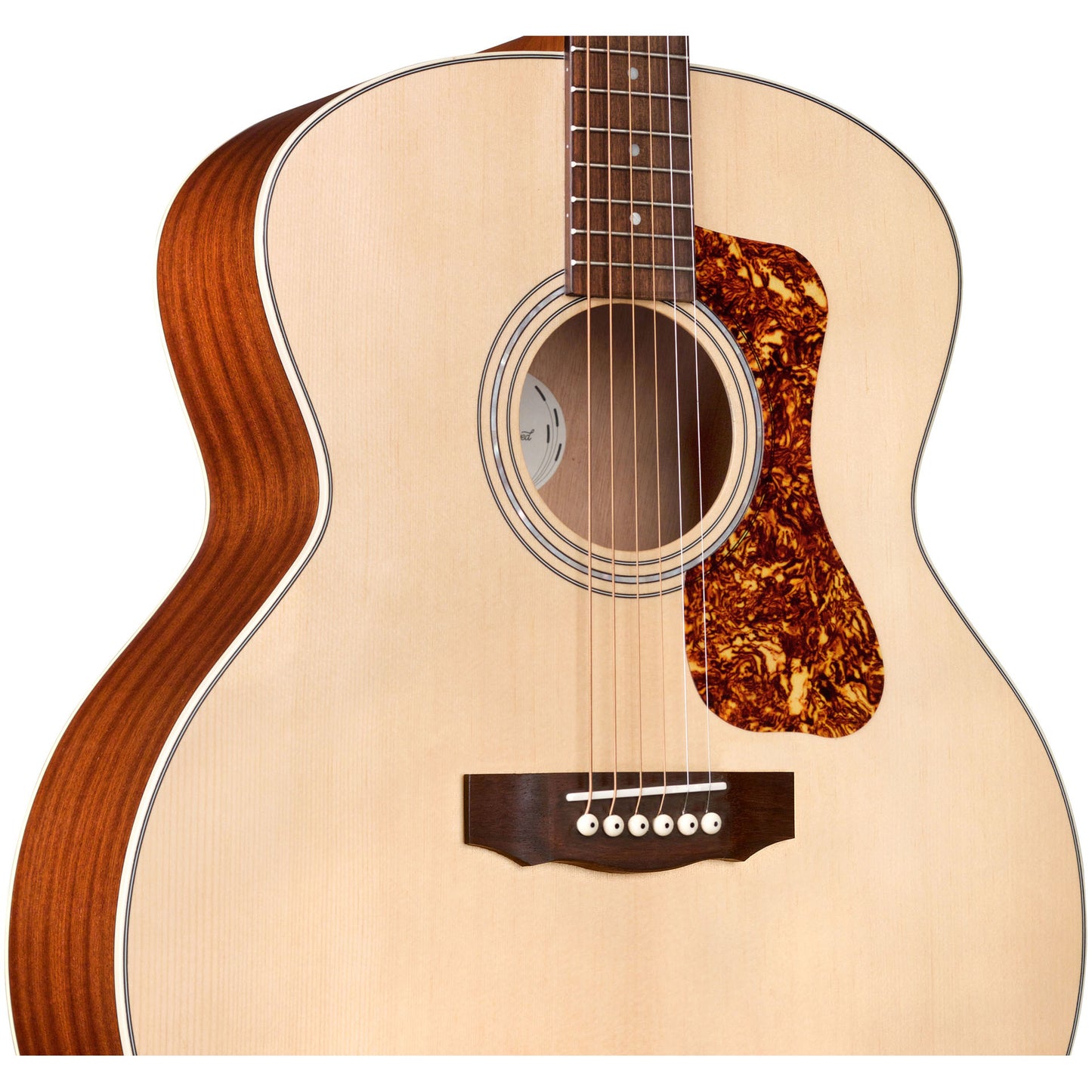 Guild F-240E Jumbo Body Westerly Acoustic Electric Guitar, Natural