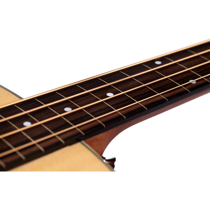 Guild B-240EF Fretless Concert Acoustic-Electric Bass Guitar, Natural