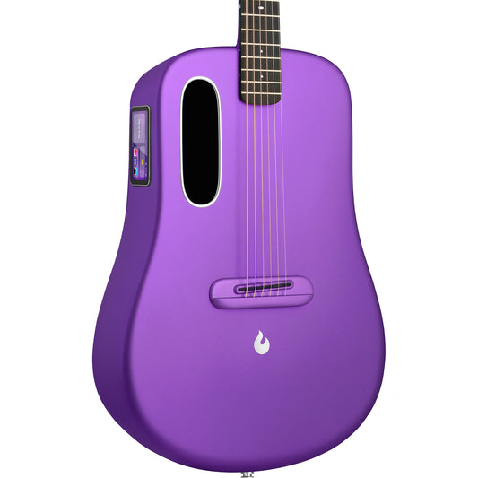 Lava Music ME 4 Carbon Fiber 38” Acoustic Electric Guitar - Purple
