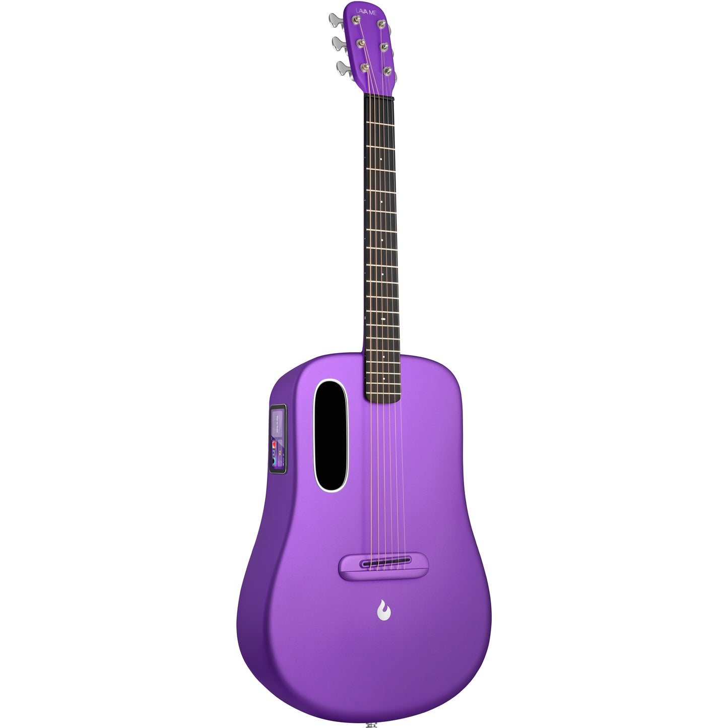 Lava Music ME 4 Carbon Fiber 38” Acoustic Electric Guitar - Purple
