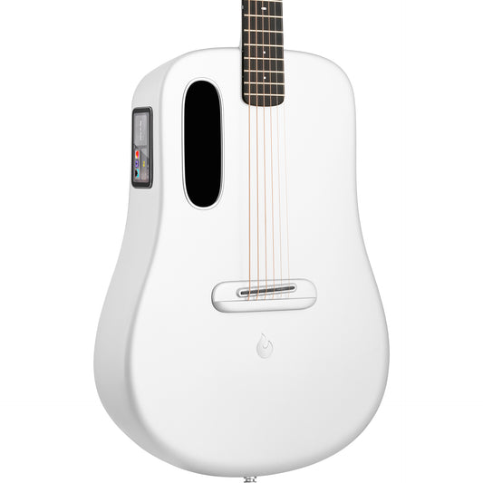 Lava Music ME 4 Carbon Fiber 38” Acoustic Electric Guitar - White