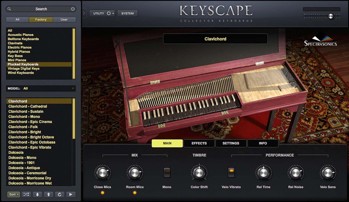 Spectrasonics Keyscape Virtual Instrument