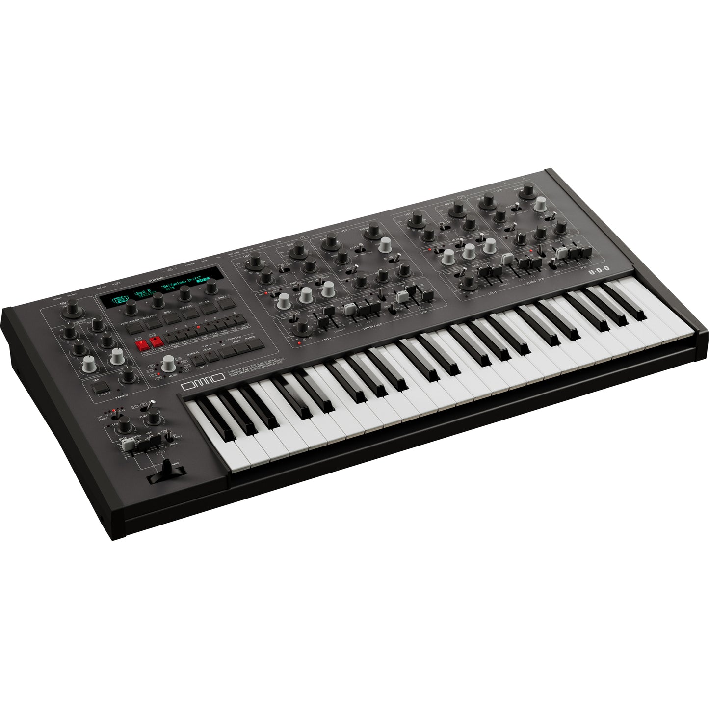 UDO Audio DMNO 8 Voice Analog Hybrid Synthesizer - Black