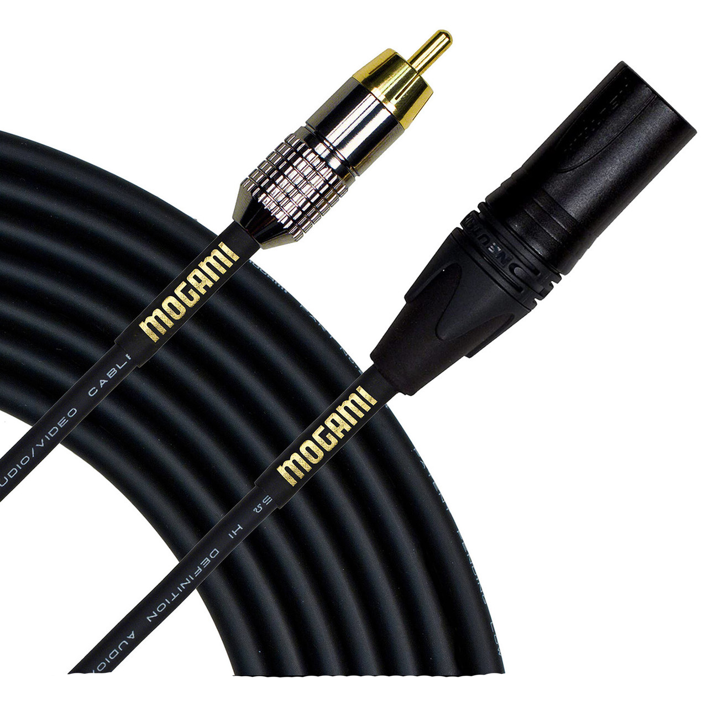 Mogami Gold XLR Male to RCA Cable (20 Foot)