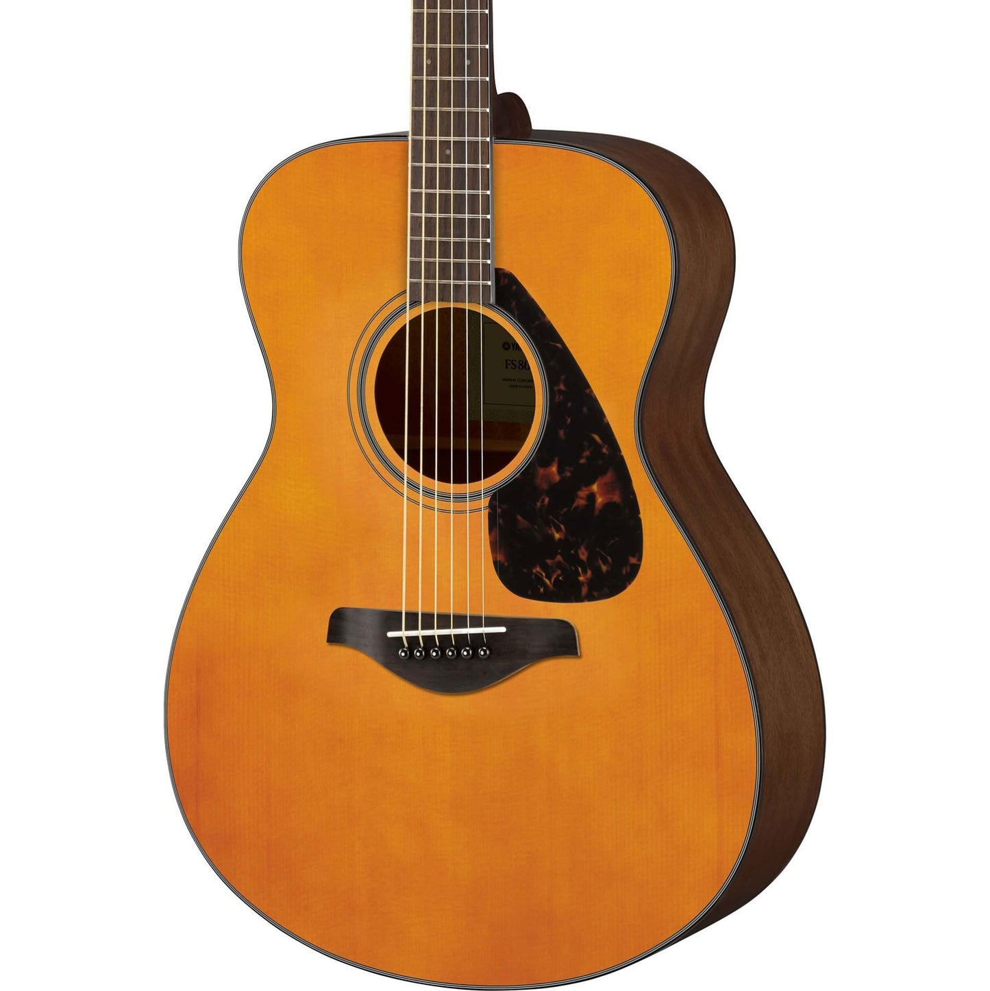 Yamaha FS800T Concert Acoustic Guitar Tinted Top