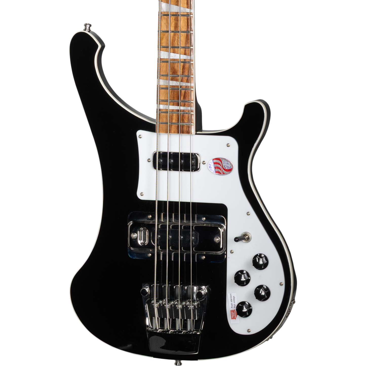 Rickenbacker 4003 Jetglo Electric Bass - Black