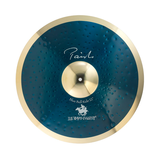 Paiste 22” Stewart Copeland Signature Blue Bell Ride Rhythmatist Cymbal