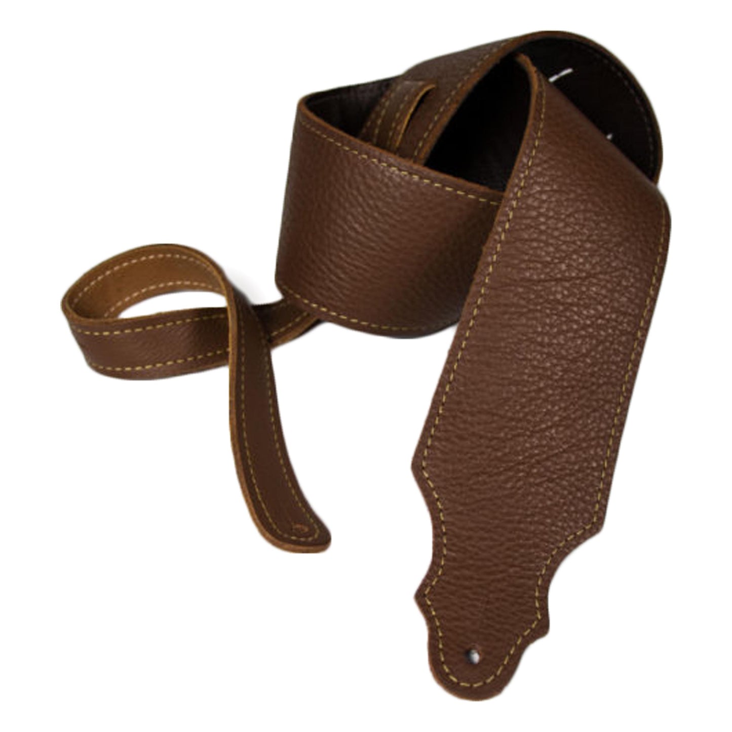 Franklin Strap 3" Caramel Leather Guitar Strap