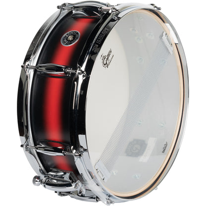 Gretsch Brooklyn Series 5x14 Snare Drum - Satin Red To Black Duco