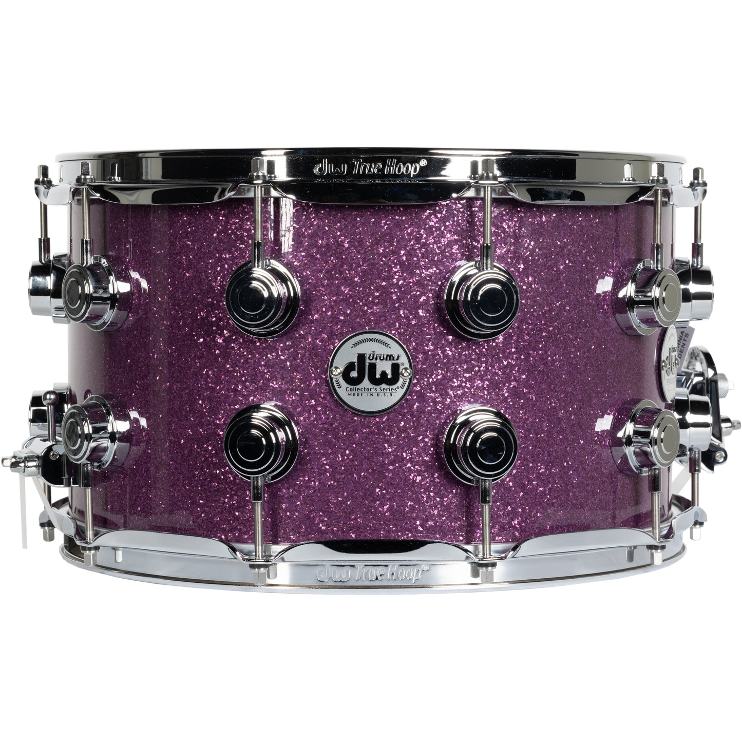Drum Workshop Collectors Series 8x14 Snare Drum - Purple Glass