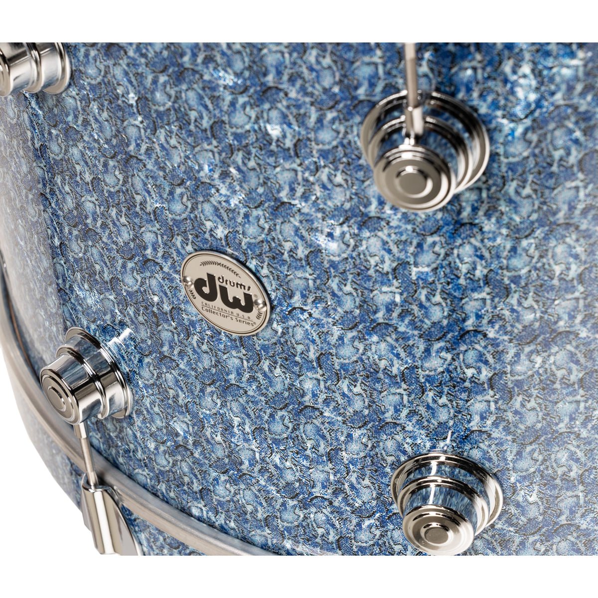 Drum Workshop Collectors Series 3-Piece Shell Kit - Blue Boa