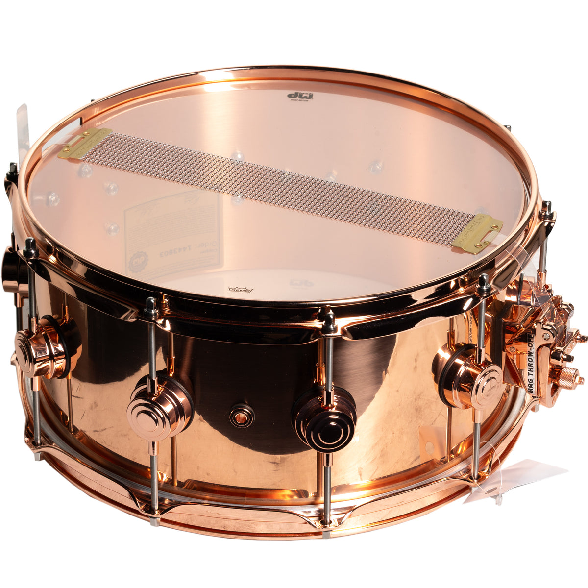 Drum Workshop Collectors Series 6.5x14 Snare Drum - Polished Copper