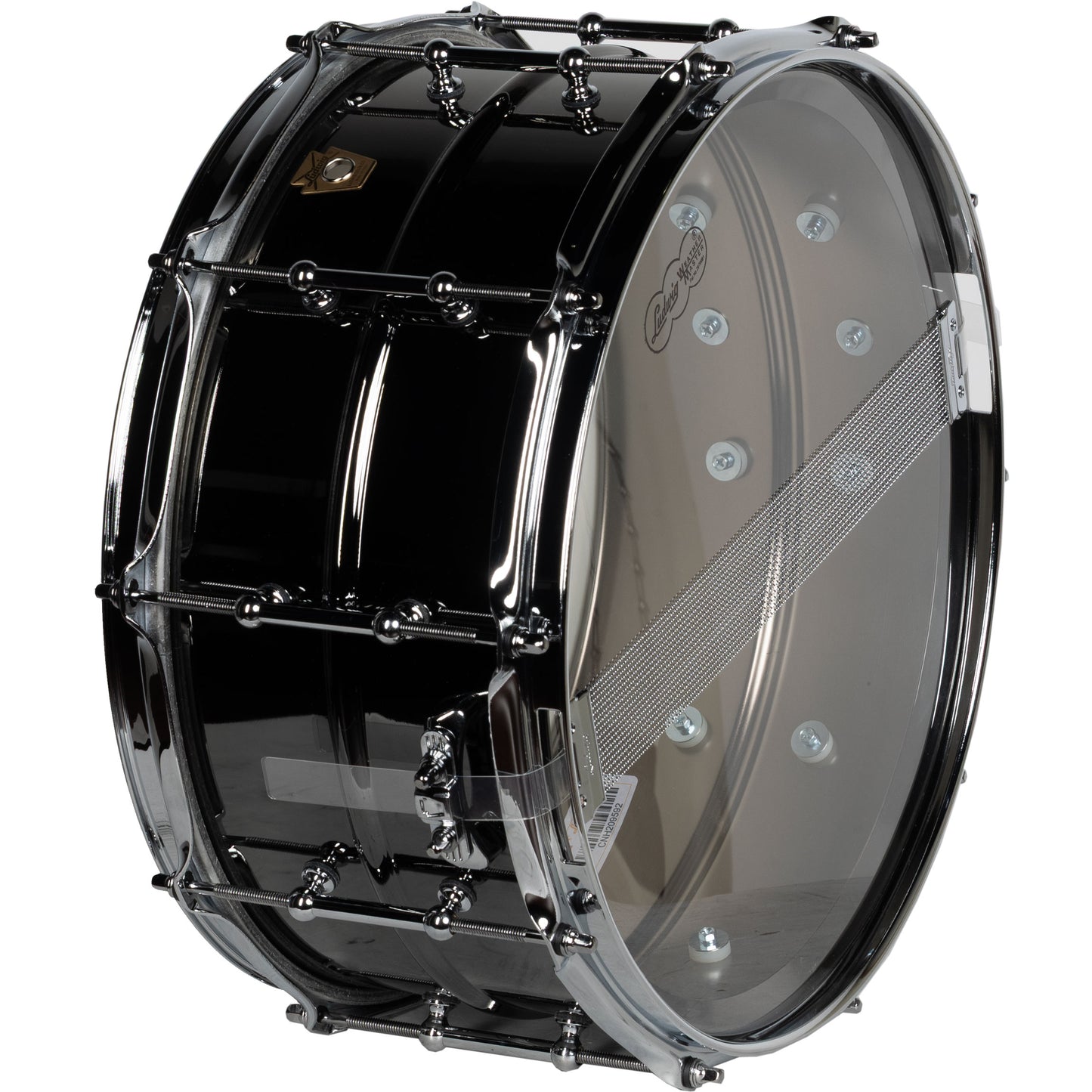 Ludwig Black Beauty 6.5x14 Snare Drum - with Tube Lugs