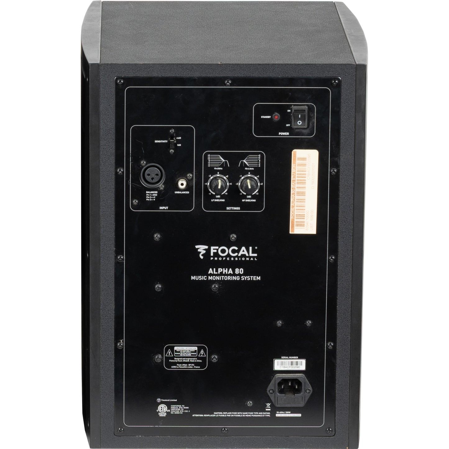 Focal Alpha 80 Active 2-Way Monitor - Single