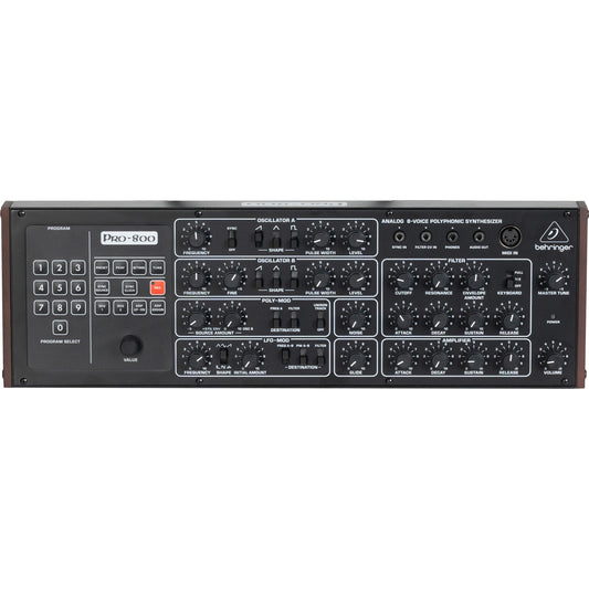 Behringer PRO-800 Classic Analog 8-Voice Polyphonic Synthesizer