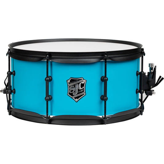 SJC Drums Pathfinder Series 6.5x14 Snare Drum - Caribbean Blue
