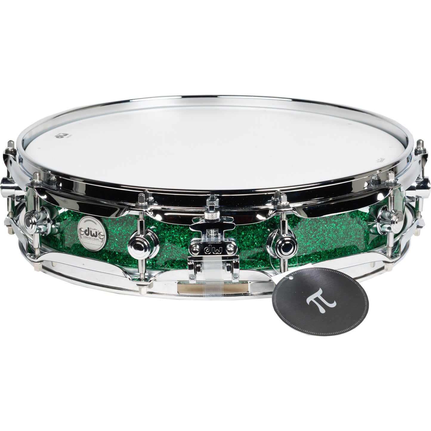 Drum Workshop Collectors Series 3.14x14 Pi Snare Drum - Green Glass