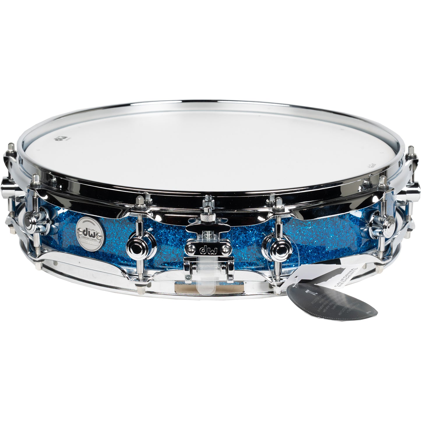 Drum Workshop Collectors Series 3.14x14 Pi Snare Drum - Blue Glass