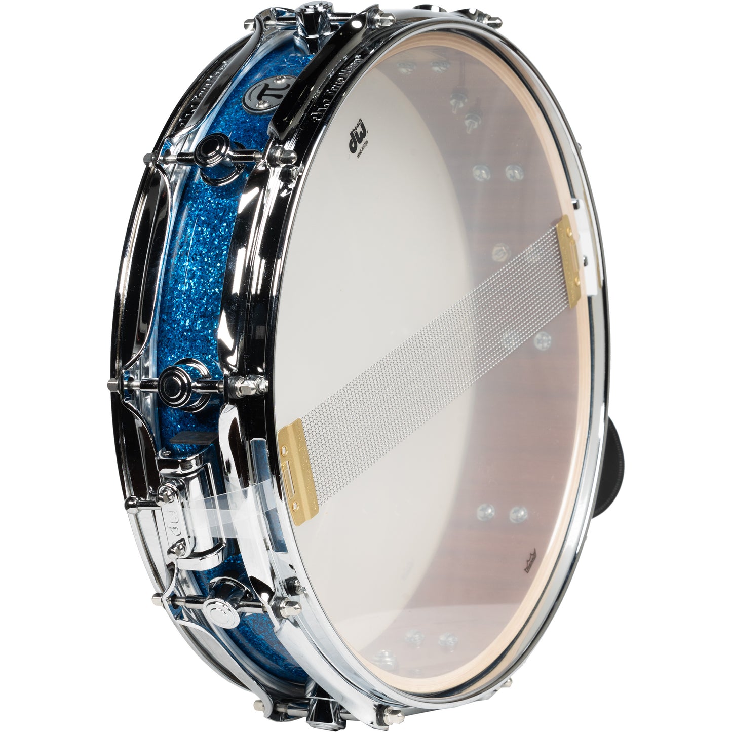 Drum Workshop Collectors Series 3.14x14 Pi Snare Drum - Blue Glass