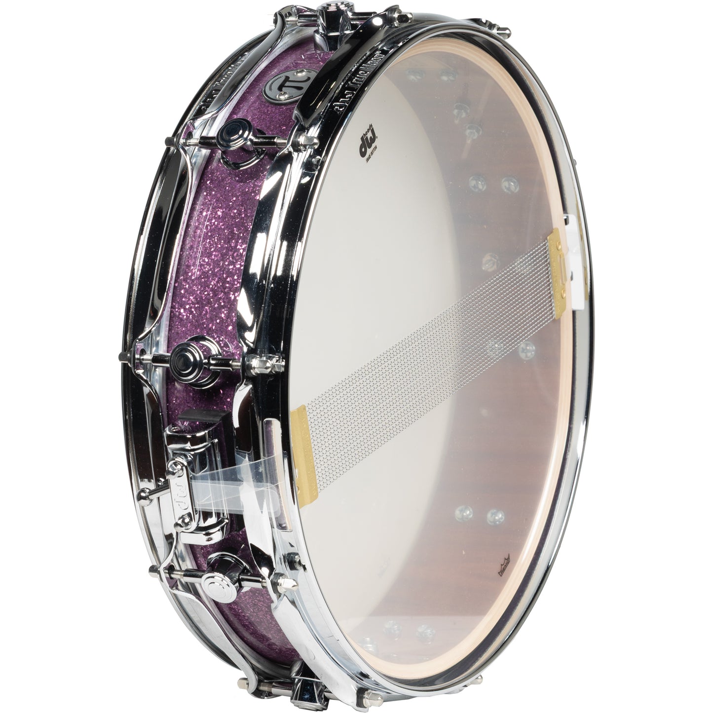 Drum Workshop Collectors Series 3.14x14 Pi Snare Drum - Purple Glass