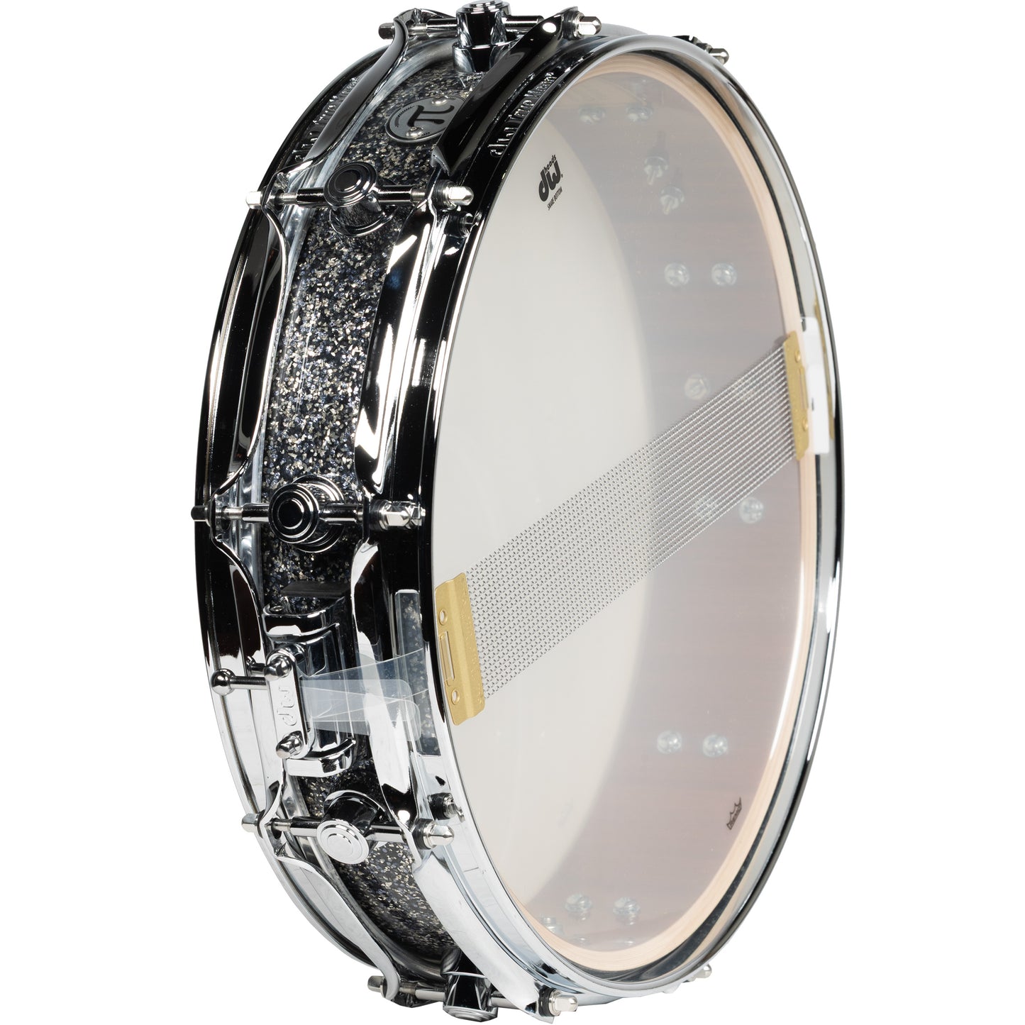 Drum Workshop Collectors Series 3.14x14 Pi Snare Drum - Black Galaxy
