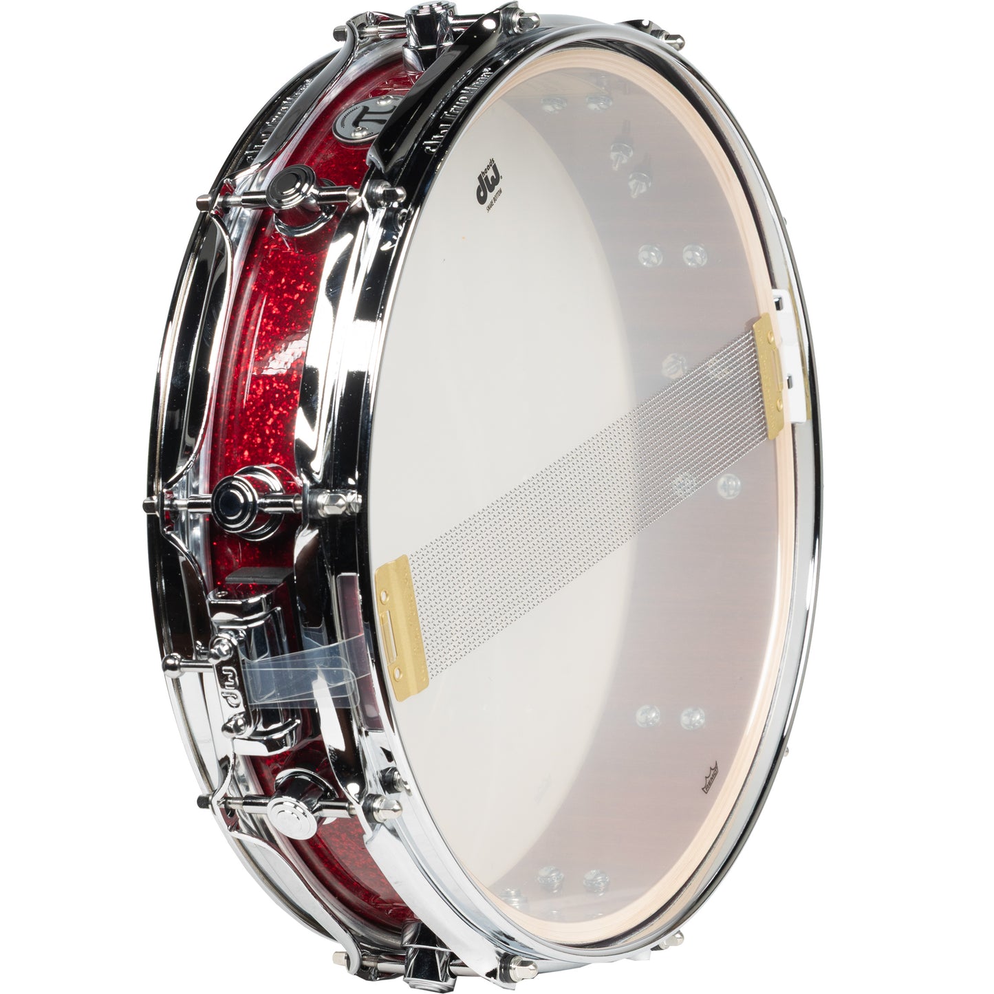 Drum Workshop Collectors Series 3.14x14 Pi Snare Drum - Ruby Glass
