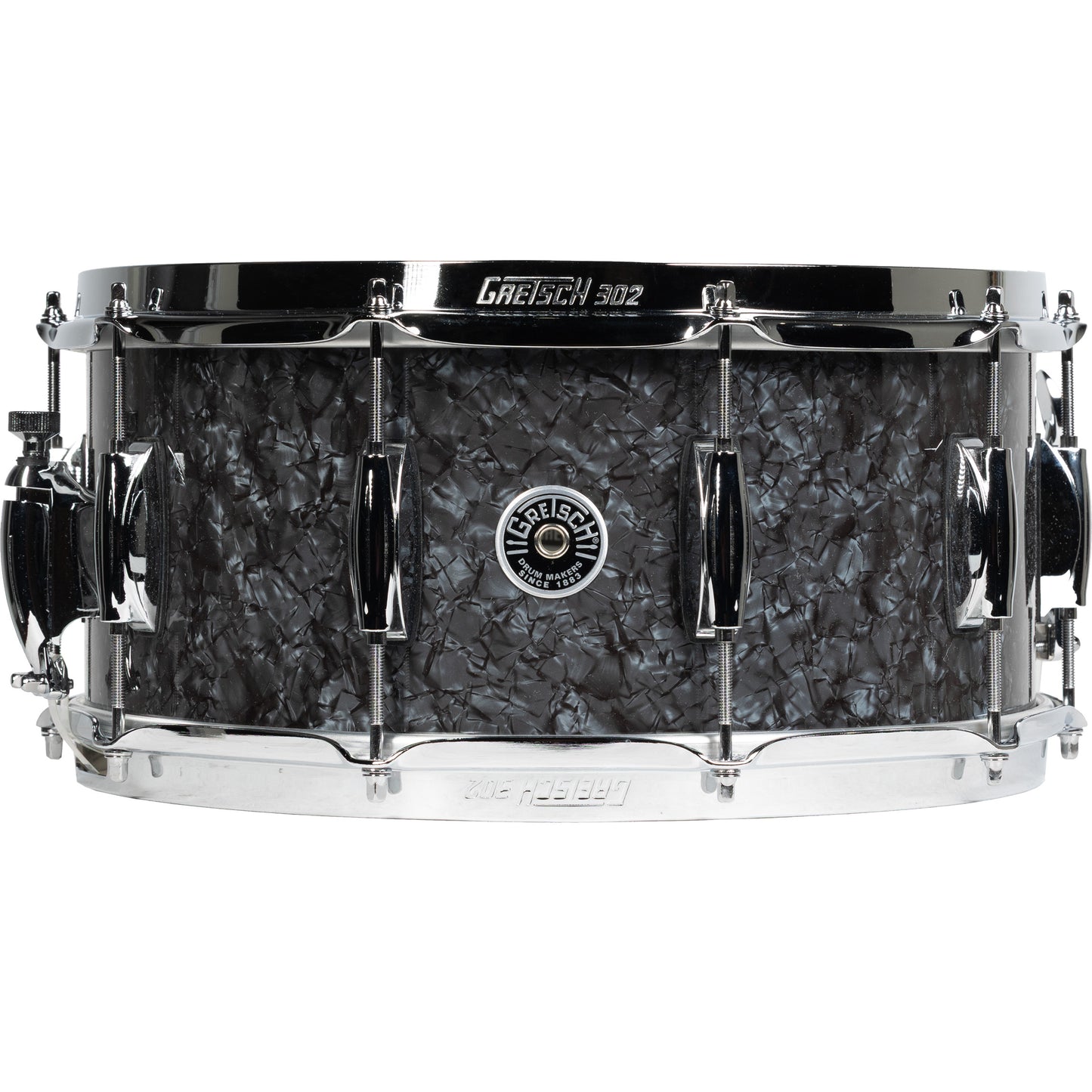 Gretsch Brooklyn Series 6.5x14 Snare Drum - Black Marine Pearl