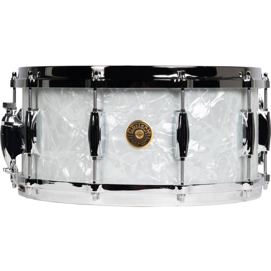 Gretsch USA Custom 6.5x14 Snare Drum - White Marine Pearl