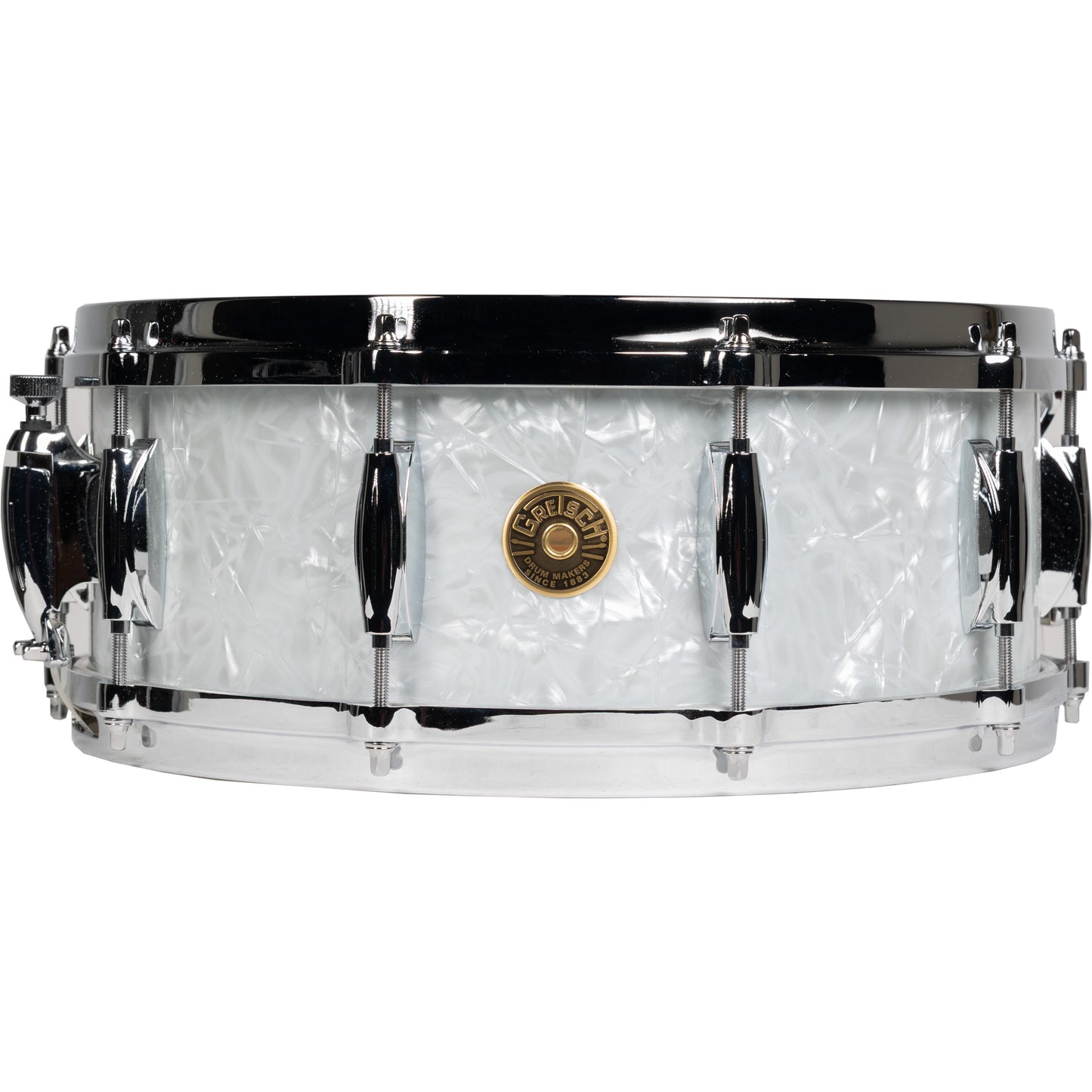 Gretsch USA Custom 5.5x14 Snare Drum - White Marine Pearl