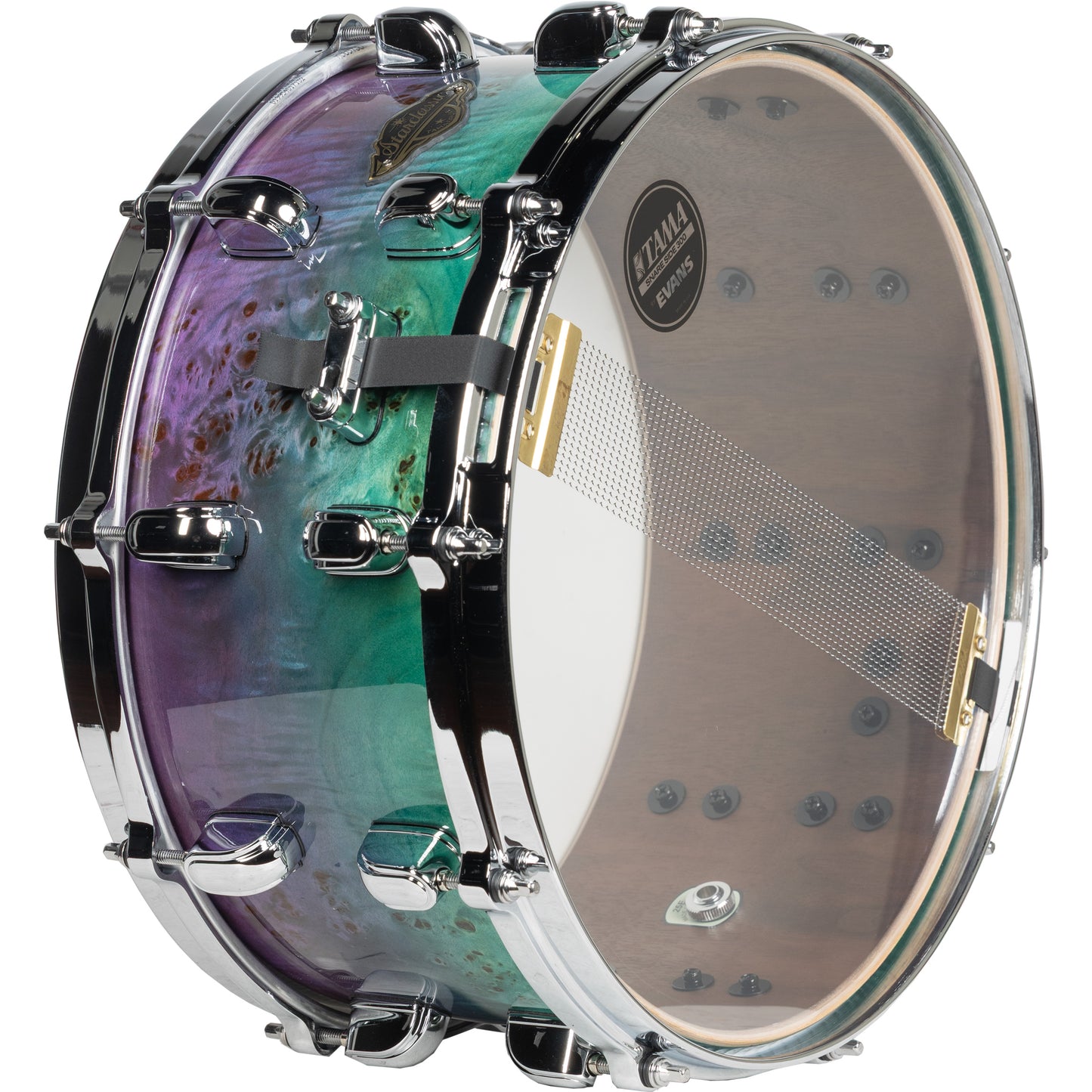 Tama Starclassic Walnut/Birch 6.5x14 Snare Drum - Nebula Mappa Burl Fade
