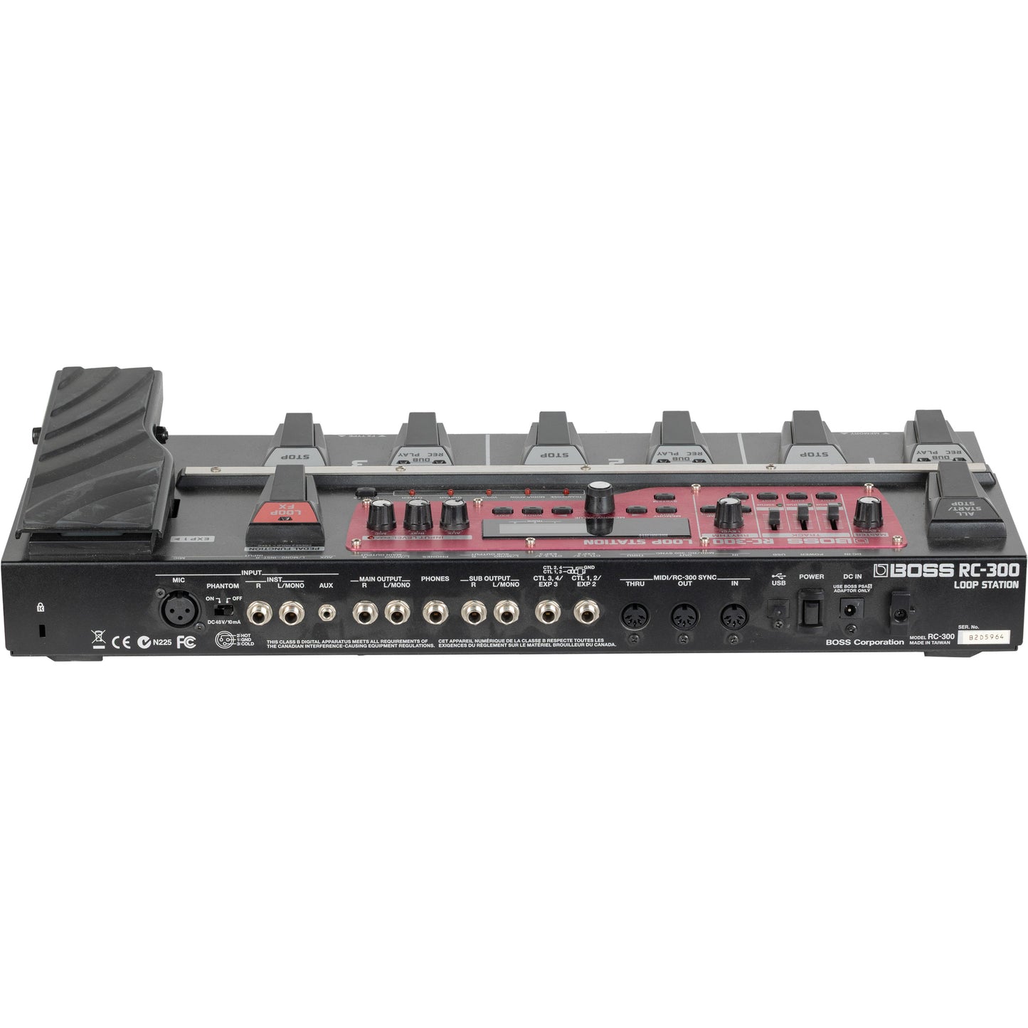 Boss RC-300 Loop Station 3-Track Looper Pedal